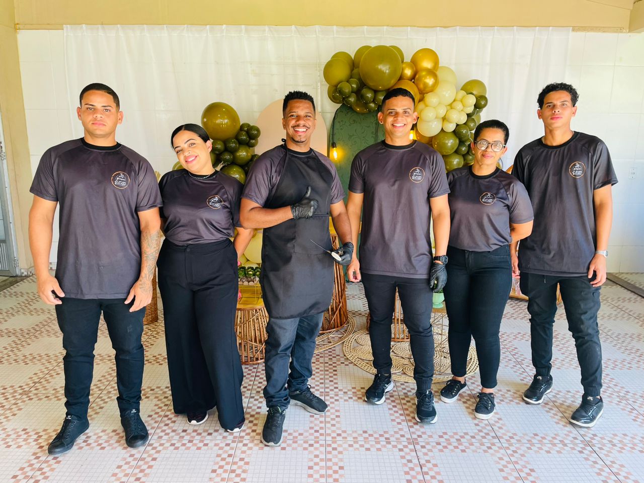 Equipe da Jô Garçons no evento